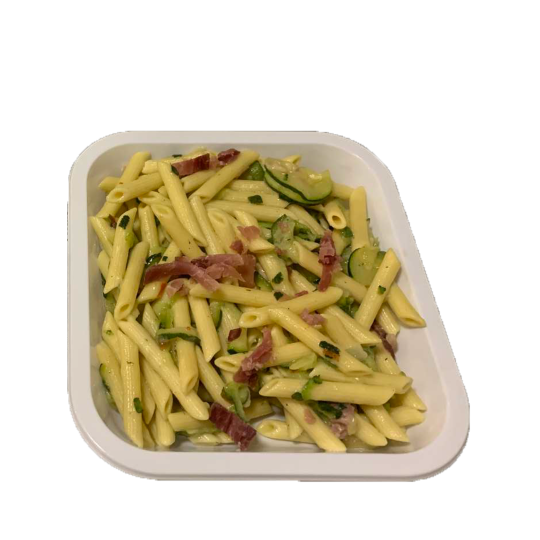 PASTA ZUCCHINE E PANCETTA 350g